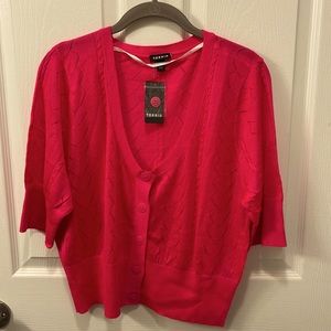 Torrid crop cardigan NWT